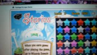 Fantage - how to play staries and get rare saphire gem
