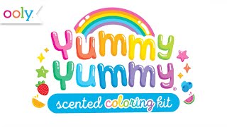 OOLY Yummy Yummy Scented Coloring Kit