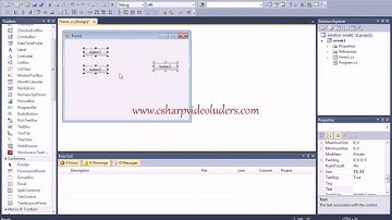 1 Microsoft Visual Studio 2010 Genel Yapısı Ders 1