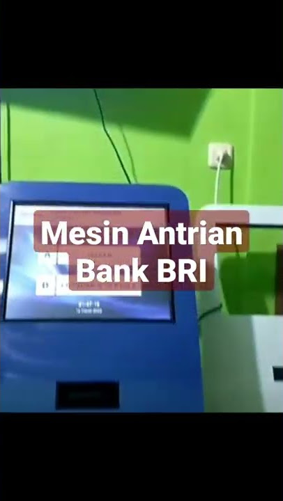 Mesin Antrian Bank BRI
