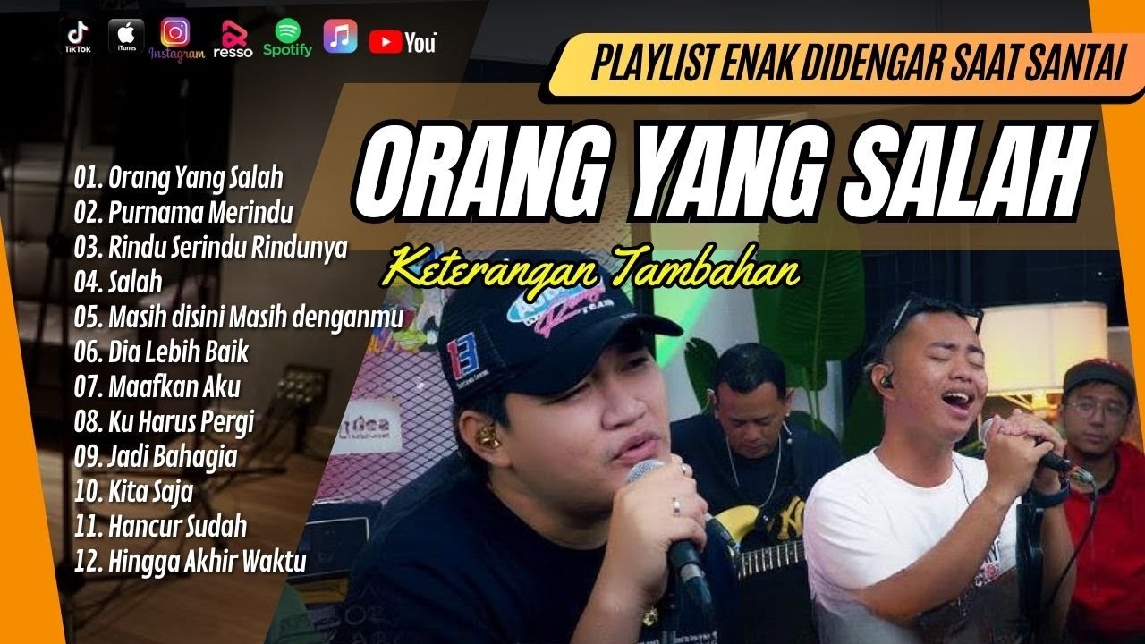 ORANG YANG SALAH (COVER) ZINIDIN ZIDAN FT ANGGA CANDRA | PURNAMA MERINDU | LAGU POP TERPOPULER 2024