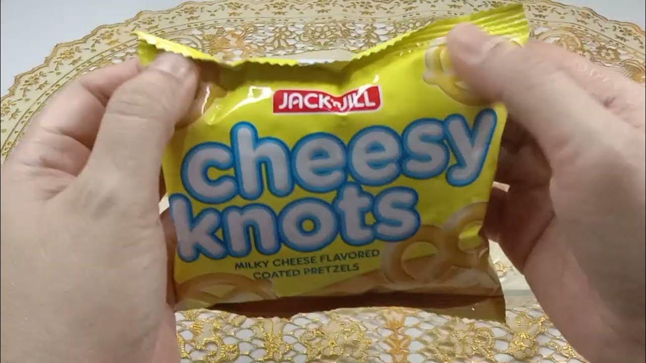 JACK N' JILL CHEESY KNOTS MILKY CHEESE FLAVORED COATED PRETZELS YouTube