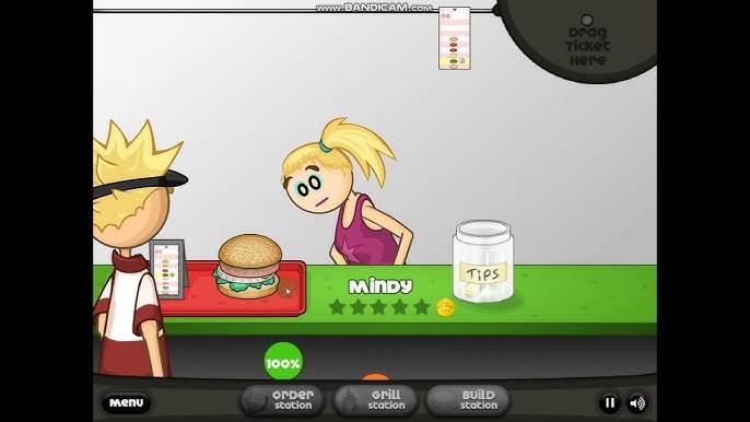 Papas Games on X: Grill Hamburgers in Papa's Burgeria Game https