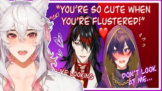 Vox made Shoto flustered + Shoto being a tsundere【 Vox Akuma & Shxtou 】| Shoto / Vox React