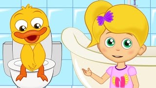 Sevimli Dostlar ile Tuvalet Zamanı -  Çizgi film bebek şarkıları çocuk şarkıları 2017 - Adisebaba TV