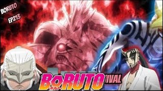 Kashin Koji Vs Isshiki Otsutsuki Boruto Se Transforme En Momoshiki Review Boruto Ep 213