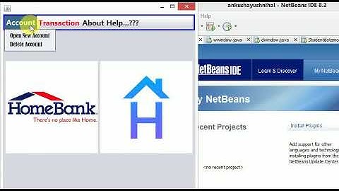 Banking System Database & Netbeans Connection CBSE 12 IP project