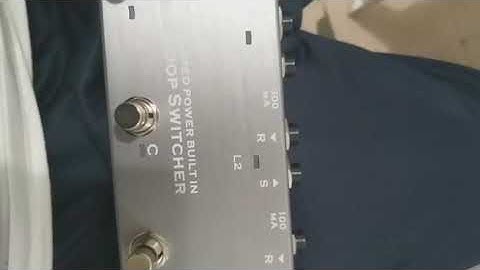 Pedals for Gears Episode 1: VItoos-VMPS 4 Loop Switcher + Travel Rig