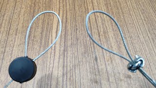 How to clamp grips steel wire Rope Loop 5 tricks.#gone viral video#loop#ideas