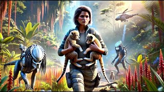The Predator’s Alpha Was Missing—The Human Returned, Carrying Its Cubs in HFY | HFY Sci-Fi Story