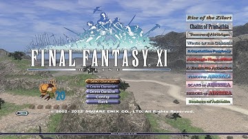 Logging in to Final Fantasy XI in 2022