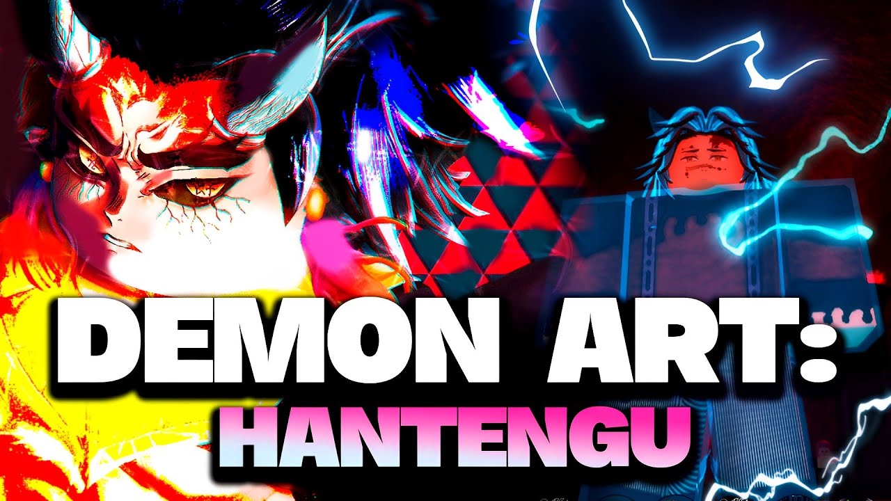 Hantengu Demon Art Showcase + PvP, Demon Slayer RPG 2, 8 SKILLS