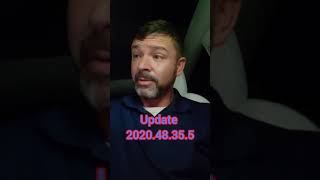 #shorts Tesla Model Y Software update 2020.48.35.5