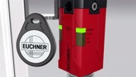 EUCHNER CEM-AR-C40 Einstellung Haftkraft 3 Stufen / Adhesive-force adjustment 3 levels