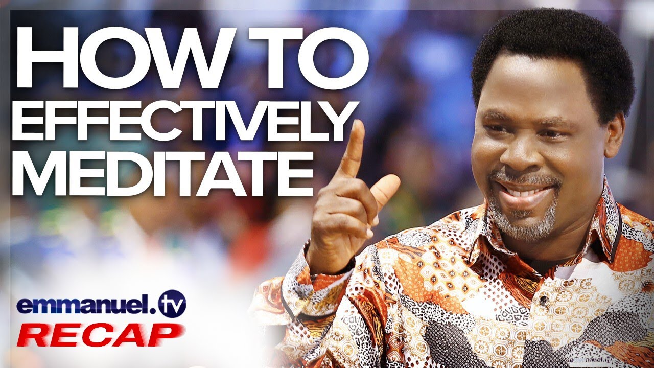 BE AN IMITATOR OF GOD | Prophet TB Joshua Sermon