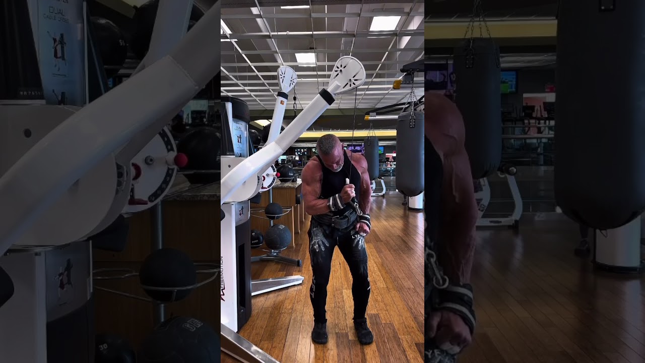 One arm cable tricep pushdowns are an effective way to finish your tricep workout.