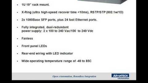 Advantech EKI 4654R Ethernet Switch