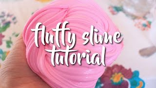 Fluffy Slime Tutorial | DIY Instagram Slime | iCrafts