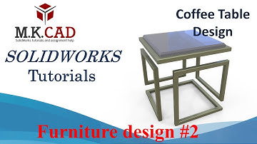 SolidWorks Weldments | Coffee Table Design Tutorial