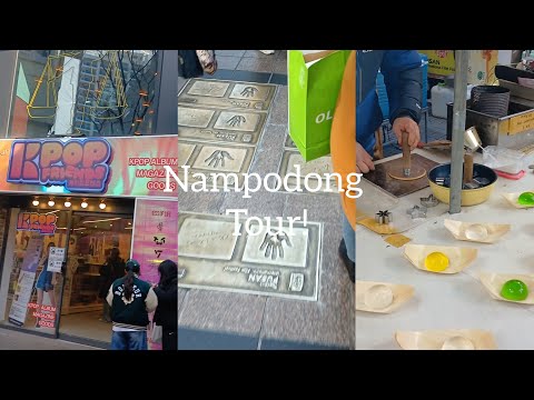 A walk at Nampo-dong, a tourist attractions in Busan South Korea | #crizlopezfitness