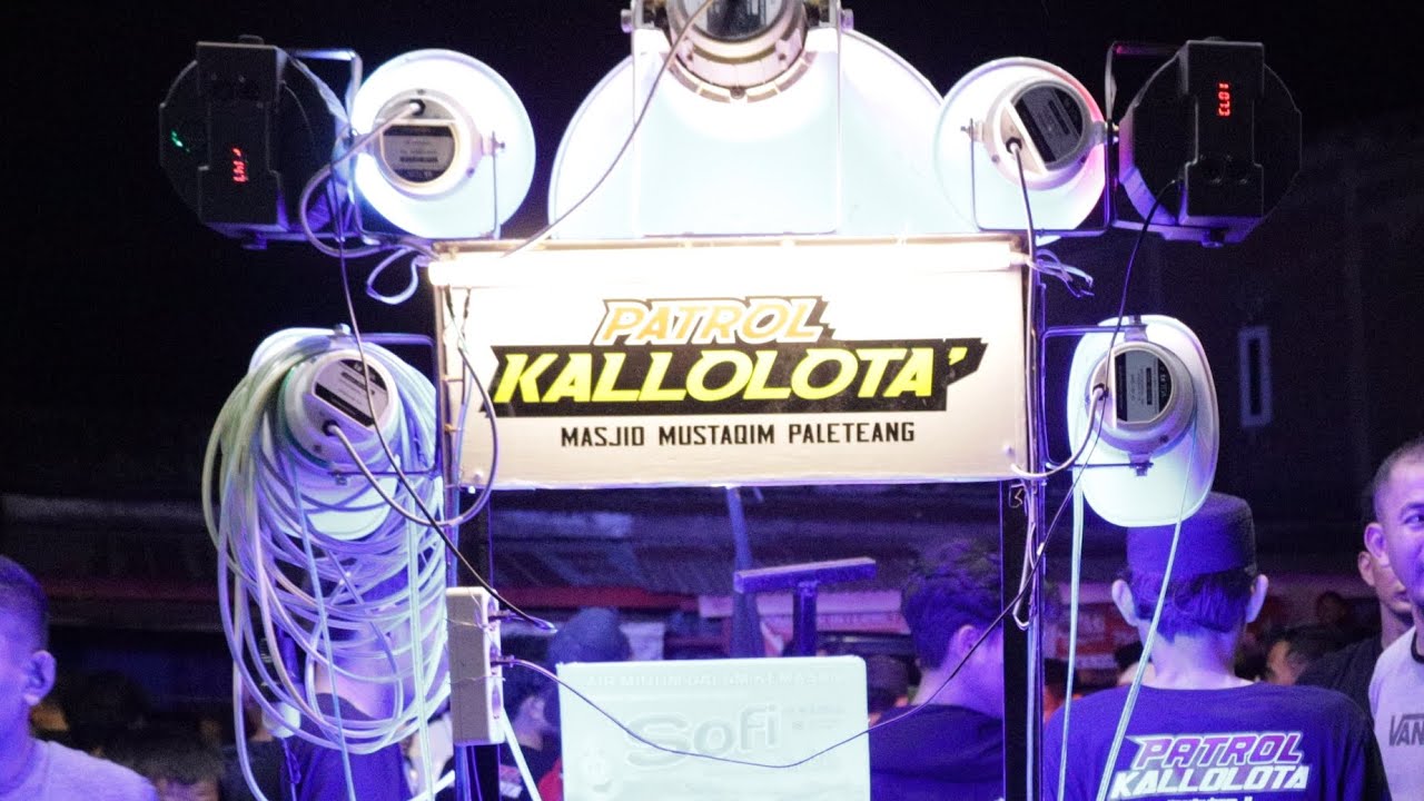 PAWAI TAKBIRAN PATROL KALLOLOTA KELILING PALETEANG