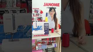 Cómo usar hilo en cono sin dañar tu máquina de coser #janome #costura