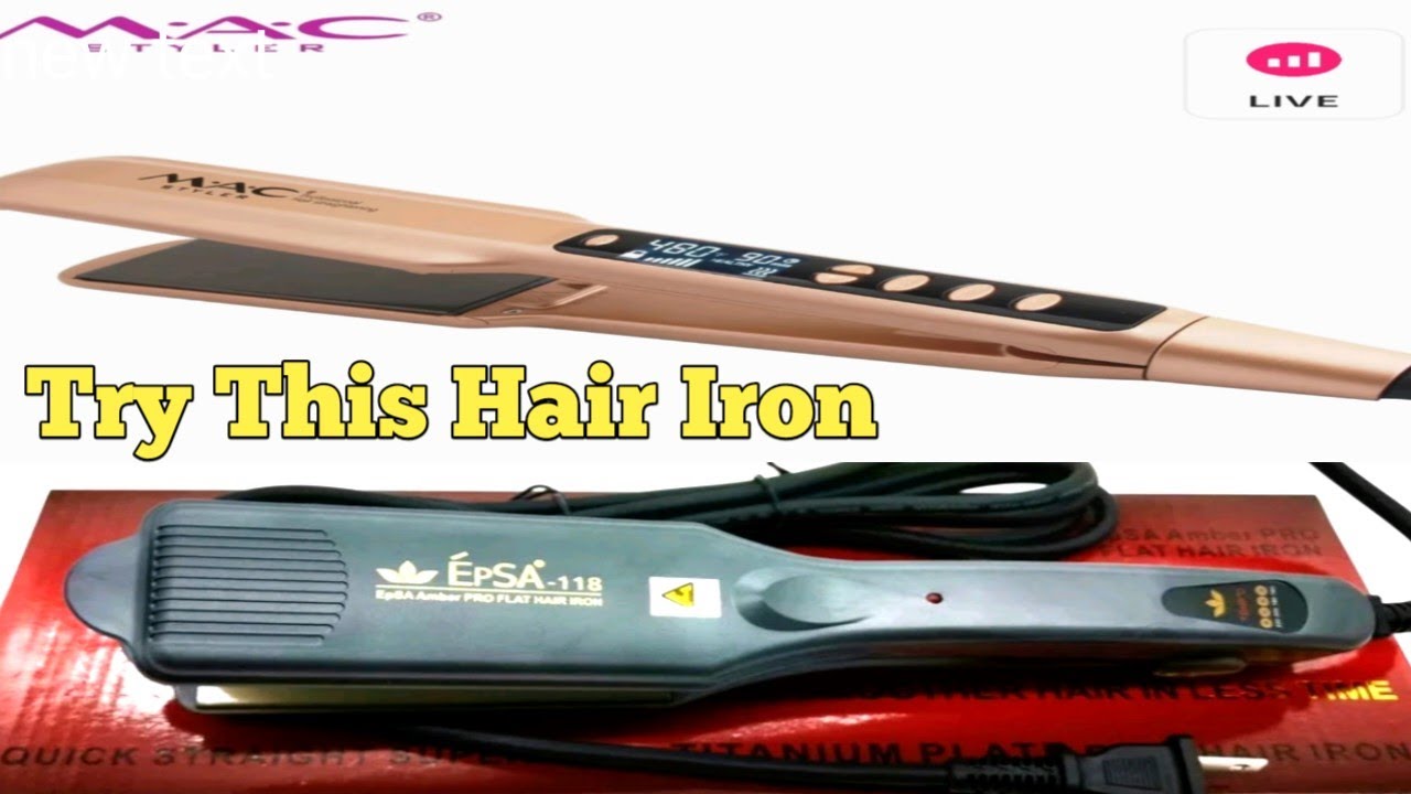 Best Recomended Hair flat Iron For Hair Rebonding