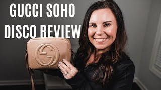 GUCCI SOHO DISCO LUXURY CROSSBODY BAG REVIEW 2022