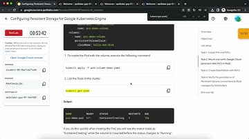 Configuring Persistent Storage for Google Kubernetes Engine