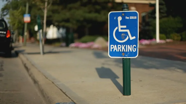 Engagez-vous à laisser les places de parking pour handicapés à ceux qui en ont besoin