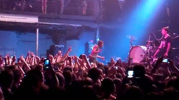 Matt and Kim @ Terminal 5 NYC 6/29/11 - KIM CROWD SURFING