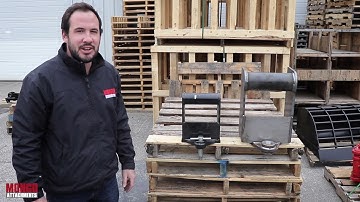 Pin and Hook Coupler for Mini Excavator Attachments