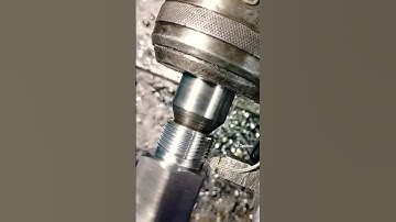 Thread cutting Lathe machine without hafe nut #mechanical #american