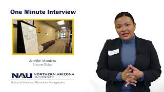 One minute interview: Jennifer Mendoza, Encore Global