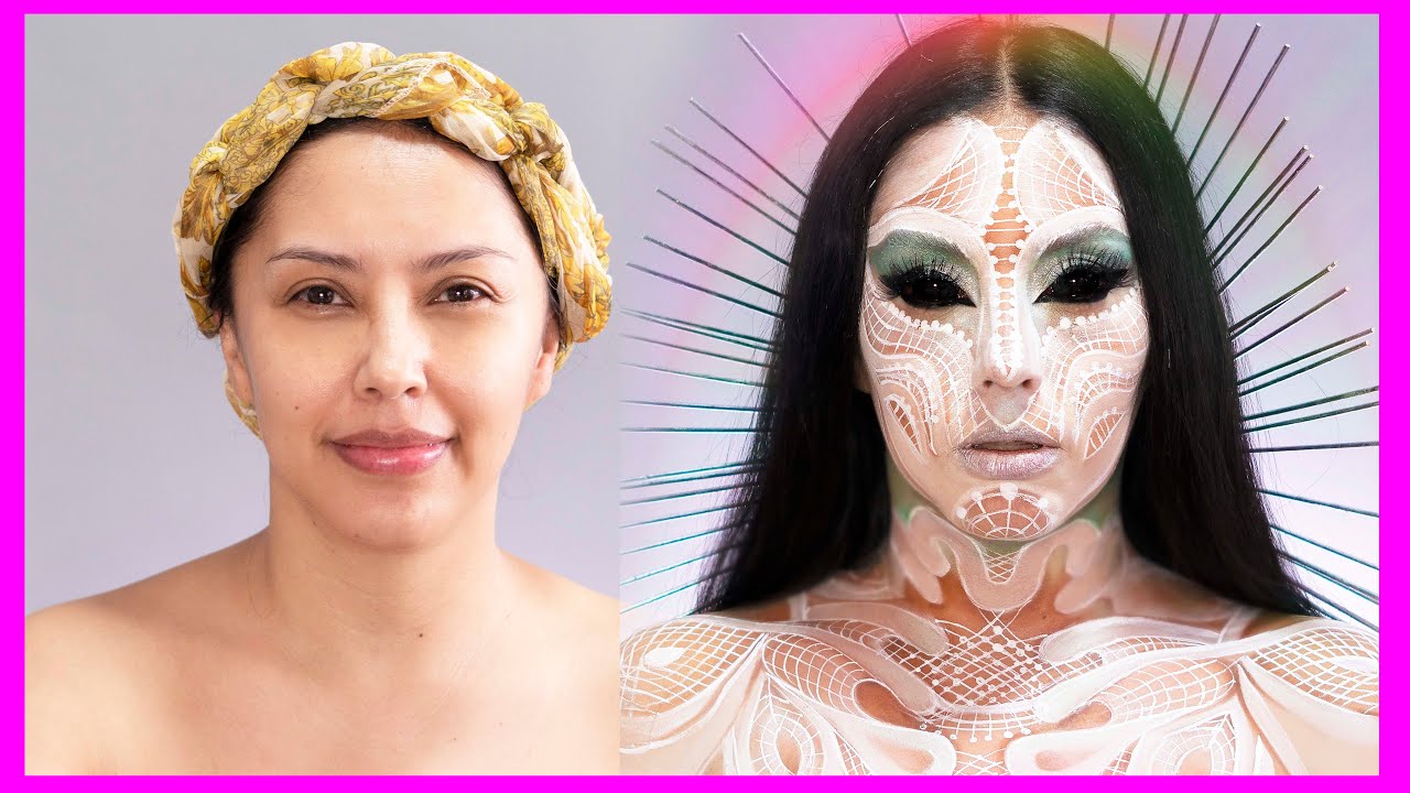 Como PREPARAR CADA TIPO de PIEL  ANTES del MAQUILLAJE de FANTASIA / Alin Pescina Makeup