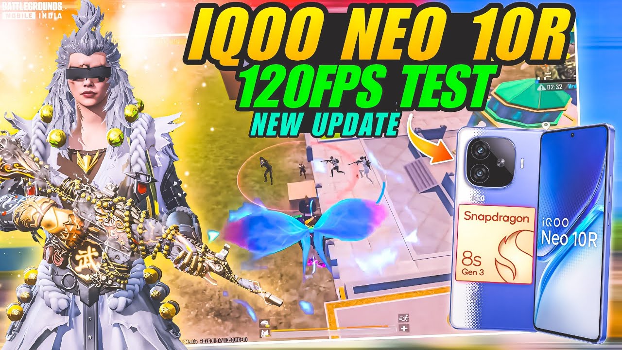 🔥After BGMI 4.2 Update ❌ iQOO Neo 10R Performance Shocked Me!