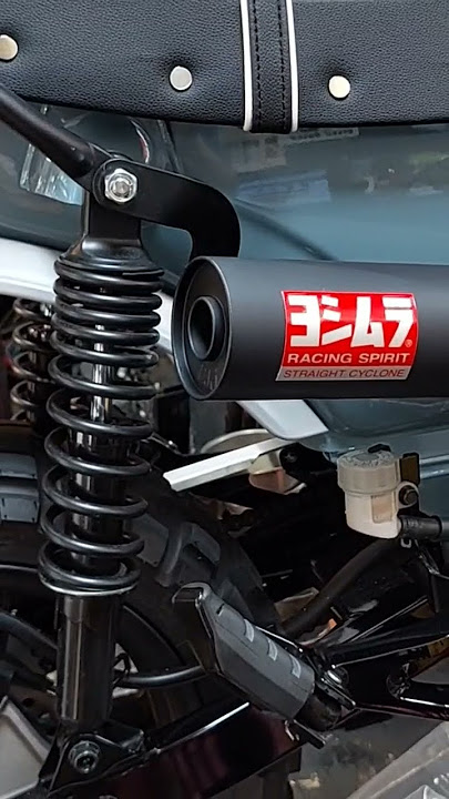 Dax125 with Yoshimura straight cyclone type up #dax125 #monkey125 #yoshimura #straight cyclone