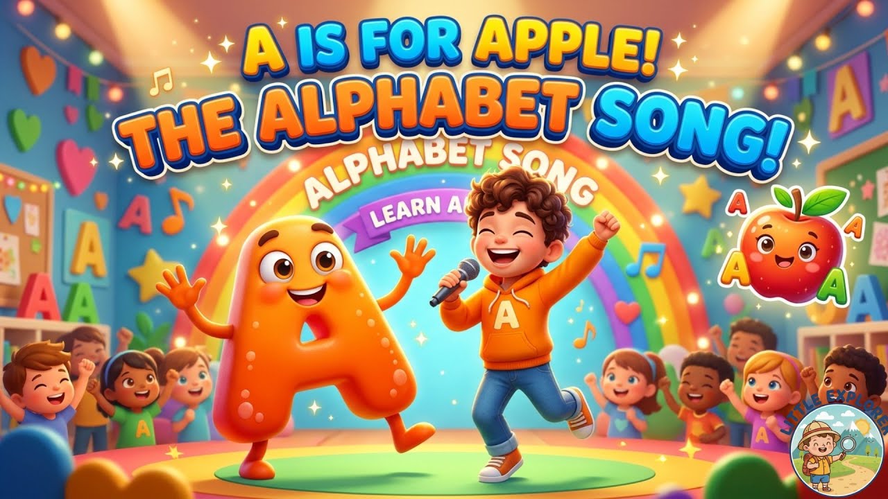 The Letter A Song! ๐ Alphabet Adventures for Kids | Learn Phonics ...