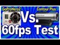 Contour Plus Vs GoPro Hero2 - 60fps in 720p