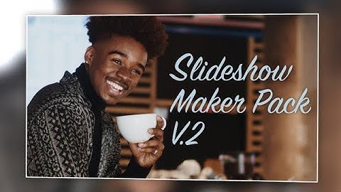 Slideshow Maker V.2 Premiere Pro Presets