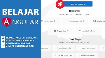 Belajar Angular  1 - Instalasi Framework Angular