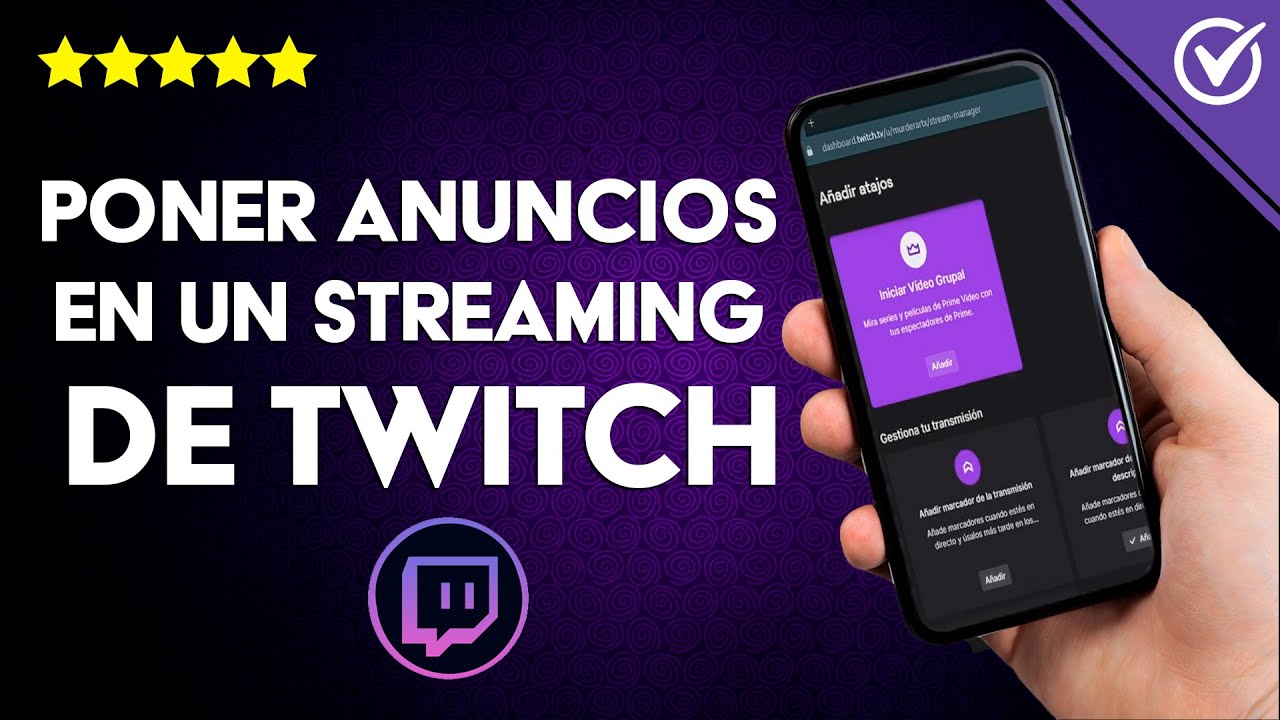 Cómo Poner Anuncios en un Streaming de Twitch en vivo Fácilmente - YouTube