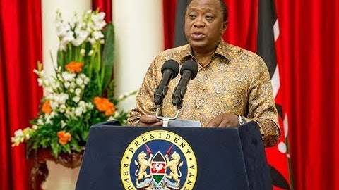 "Wanainchi wanasema wamechoka na hii mambo ya wabunge kujiongeza mshahara" President Kenyatta