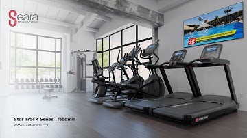 SEARA: Star Trac 4 Series Treadmill - top 5 thương hiệu Fitness cao cấp