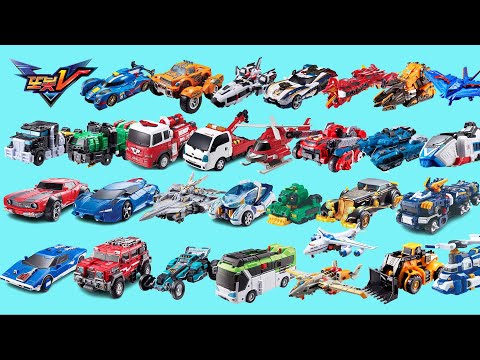 Tobot Season 1 ~ 3 All Transformer Car Robot 또봇 자동차 변신 로봇 모음 시즌 1 ~시즌3