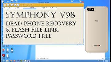 Symphony V98 Dead Phone Recovery & Flash File Link Password Free