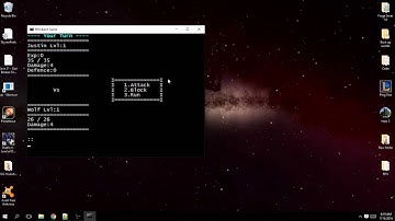 Making simple batch RPG game, UPDATE 1