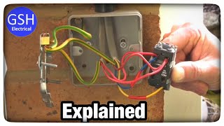 Two Way Switching - Connections Explained in Old Cable Colours