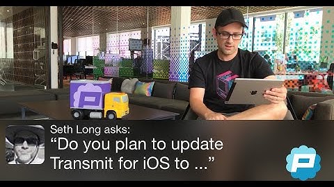 Do you plan to update Transmit for iOS to work with iOS 11