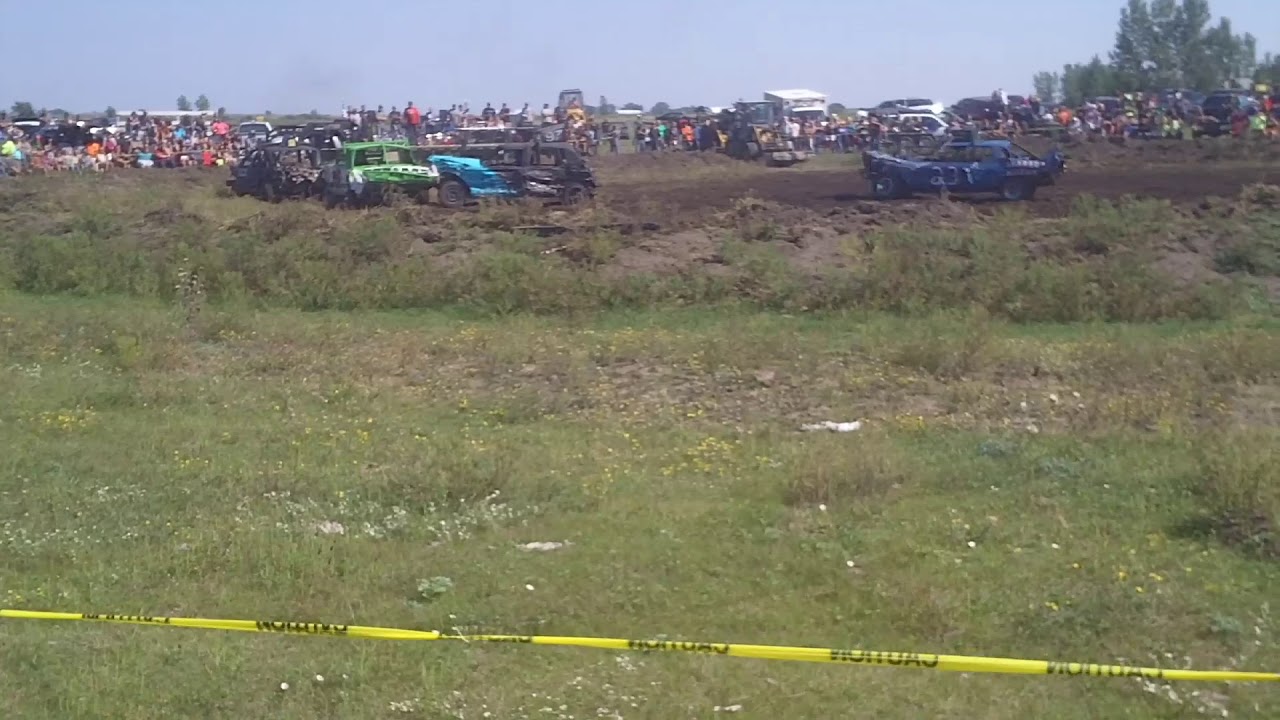 2018 Tappen, ND Demolition DerbyHeat 3 YouTube
